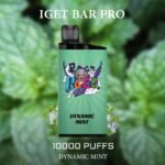IGET BAR PRO DYNAMIC MINT – 10000 PUFFS