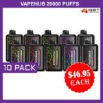 VAPEHUB 20000 PUFFS – 10 PACK
