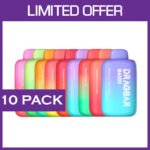 ZOOVOO DRAGBAR – 6000 PUFFS – 10 PACK