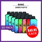 BANG – 20 PACK – 20000 PUFFS