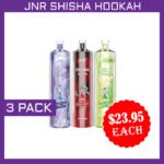JNR SHISHA HOOKAH – 12000 PUFFS – 3 PACK