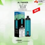 ALFAKHER CROWN BAR – GUM MINT – 15000 PUFFS