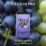 IGET BAR PRO CHUPA CHUPS GRAPE – 10000 PUFFS