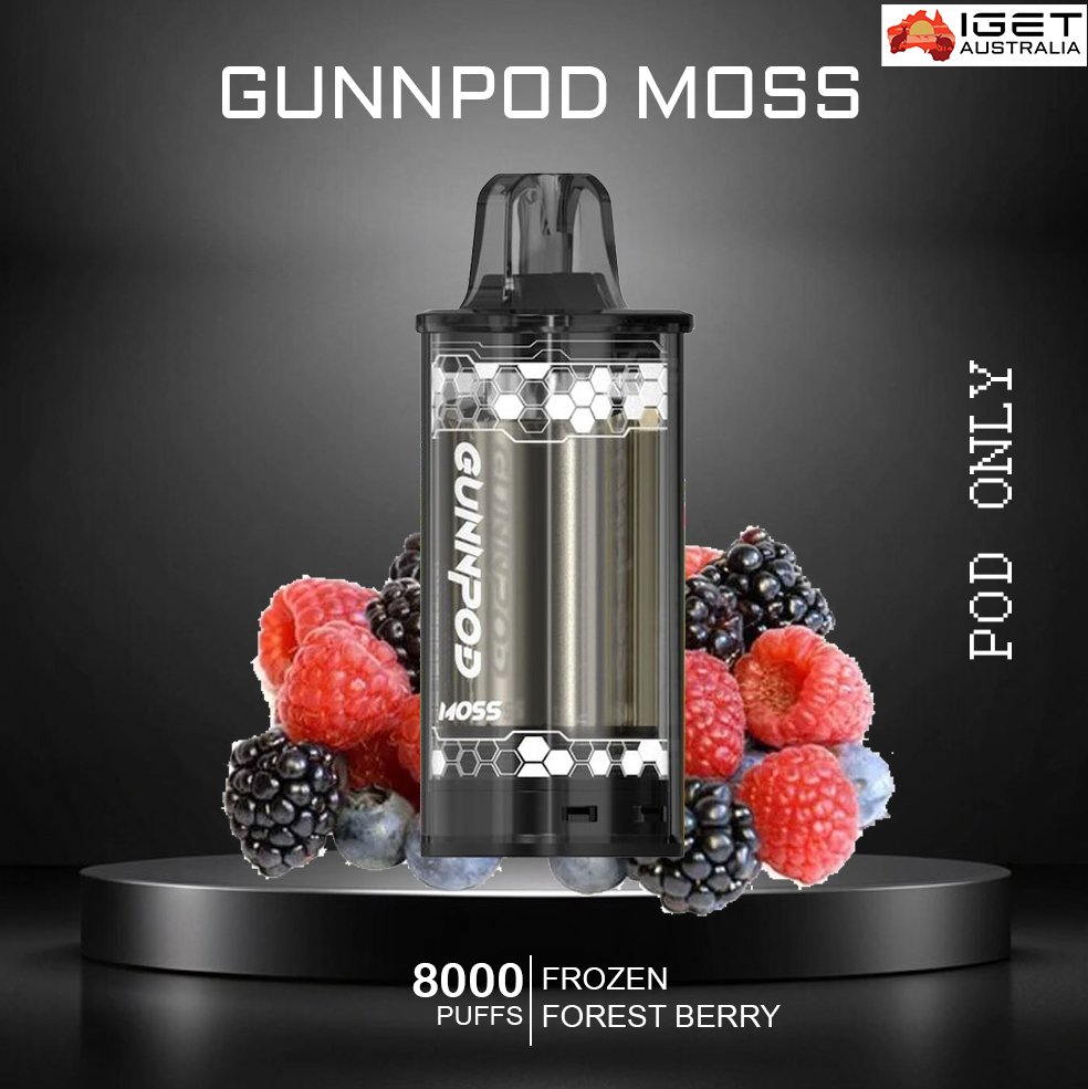 GUNNPOD-MOSS-FROZEN-FOREST-BERRY-8000-PUFFS-POD-ONLY-2.jpg GUNNPOD MOSS β FROZEN FOREST BERRY β 8000 PUFFS β POD ONLY - Image 1