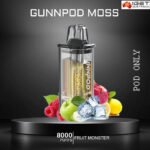 GUNNPOD MOSS – FRUIT MONSTER – 8000 PUFFS – POD ONLY
