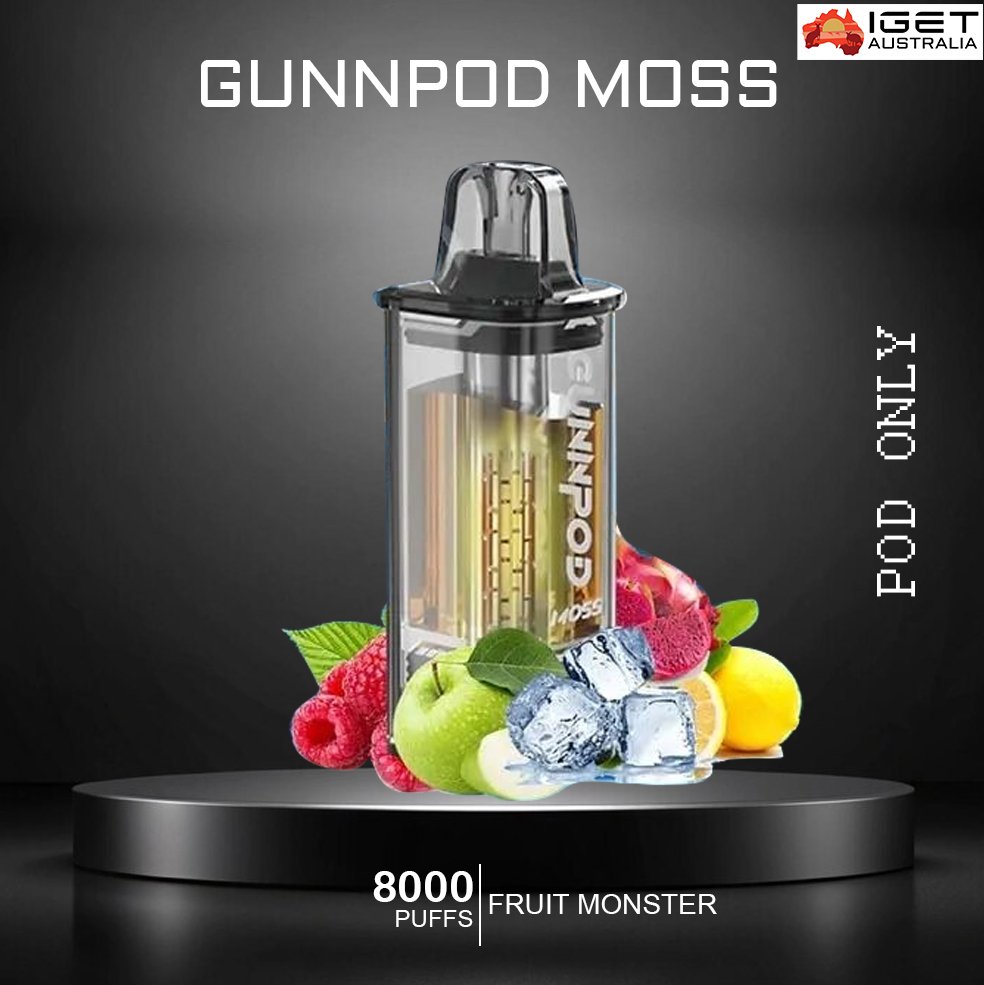 GUNNPOD-MOSS-FRUIT-MONSTER-8000-PUFFS-POD-ONLY-1.jpg GUNNPOD MOSS β FRUIT MONSTER β 8000 PUFFS β POD ONLY - Image 1