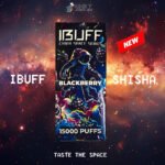 IBUFF SHISHA – BLACKBERRY – 15000 PUFFS