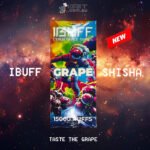 IBUFF SHISHA – GRAPE – 15000 PUFFS