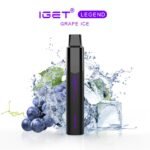 IGET LEGEND GRAPE ICE – 4000 PUFFS
