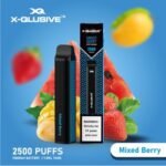 X-QLUSIVE MIXED BERRY – 2500 PUFFS