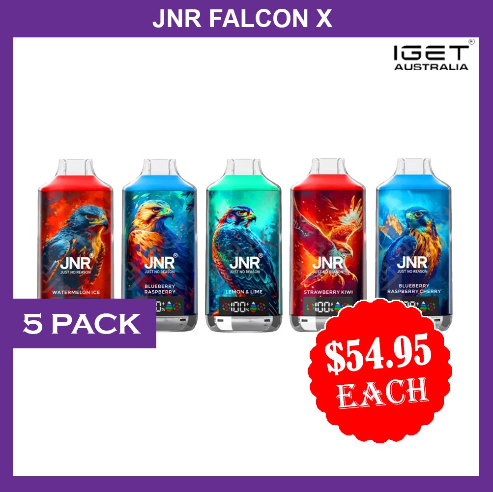 JNR-FALCON-18000-PUFFS-5-PACKS-1.jpg JNR FALCON X β 18000 PUFFS β 5 PACK - Image 1