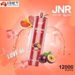 JNR SHISHA HOOKAH – LOVE 66 – 12000 PUFFS