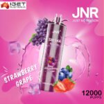 JNR SHISHA HOOKAH – STRAWBERRY GRAPE – 12000 PUFFS