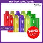 JNR TANK – 10000 PUFFS – 10 PACK