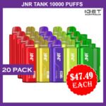 JNR TANK – 10000 PUFFS – 20 PACK