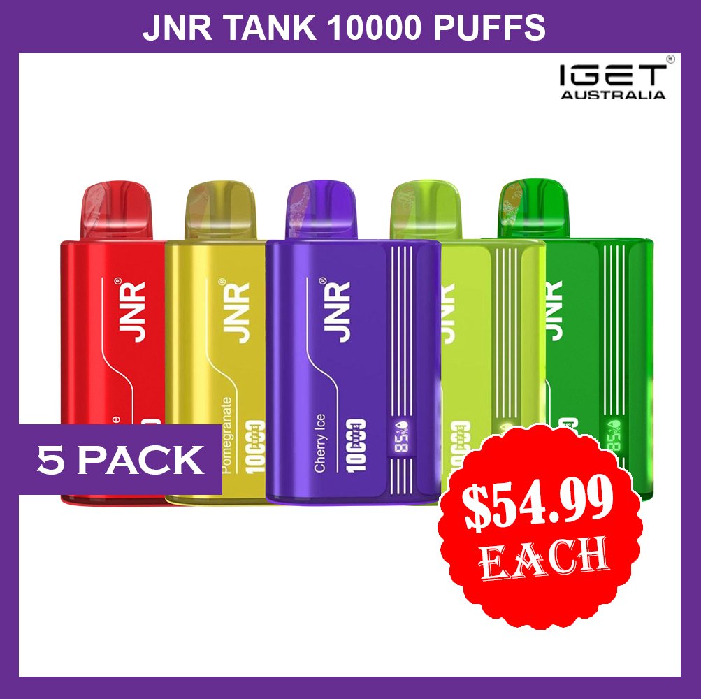 JNR-TANK-10000-PUFFS-5-PACKS.jpg JNR TANK โ 10000 PUFFS โ 5 PACK - Image 1