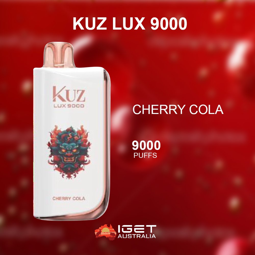 KUZ-LUX-CHERRY-COLA-9000-PUFFS.jpg KUZ LUX CHERRY COLA – 9000 PUFFS - Image 1