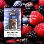 LUCKY WOLF BLUEBERRY RASPBERRY – 7000 PUFFS