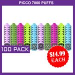 PICCO 7000 PUFFS – 100 PACK
