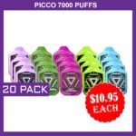 PICCO 7000 PUFFS – 20 PACK