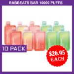 RABBEATS 10000 PUFFS – 10 PACK