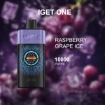 IGET ONE RASPBERRY GRAPE ICE – 12000 PUFFS