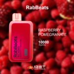RABBEATS BAR RASPBERRY POMEGRANATE – 10000 PUFFS