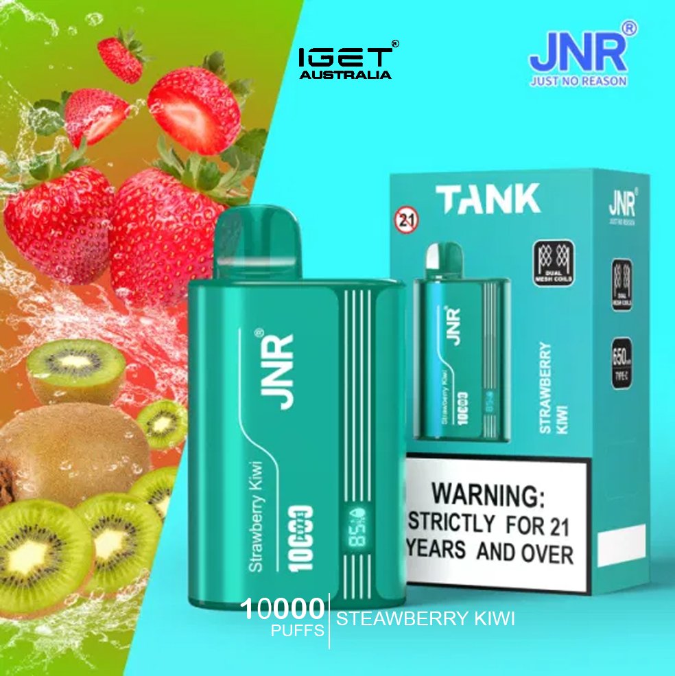 STEAWBERRY-KIWI.jpg JNR TANK โ STRAWBERRY KIWI- 10000 PUFFS - Image 1