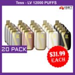 TESS-LV 12000 PUFFS – 20 PACK