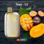 TESS-LV MANGO PASSION FRUIT – 12000 PUFFS