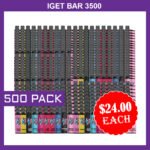 IGET BAR – 3500 PUFFS  – 500 PACK