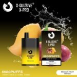 X-QLUSIVE X-PRO PASSION FRUIT MANGO – 5500 PUFFS