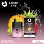 X-QLUSIVE X-PRO PEACH PINEAPPLE LIME – 5500 PUFFS