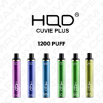 HQD CUVIE PLUS Disposable Vape Wholesale (1200 Puffs)