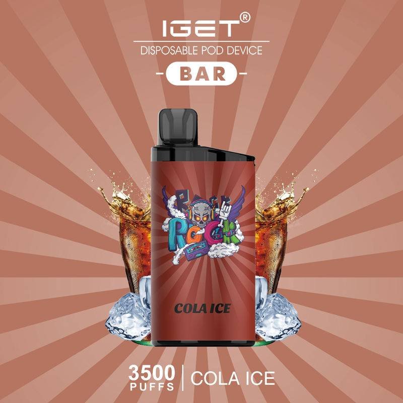 iget-bar-cola-ice-3500-puffs.jpeg IGET BAR COLA ICE – 3500 PUFFS - Image 1
