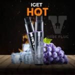 IGET HOT RASPBERRY GRAPE – 5500 PUFFS